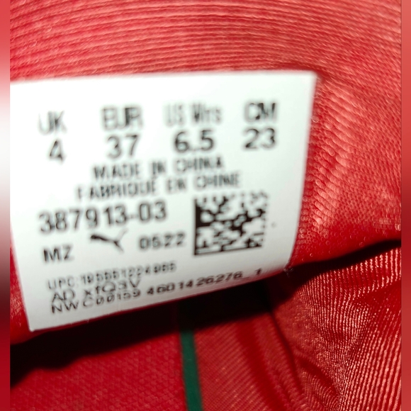 Puma | Women's Red Sneakers - Picture 5 of 5